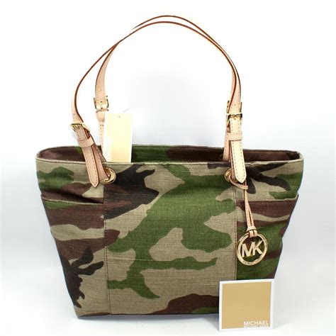 michael kors camo bag for sale|michael kors camo tote bag.